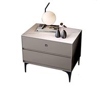 Table de chambre à coucher, table de nuit, console moderne, tiroir de chambre à coucher (couleur : 1) (2)