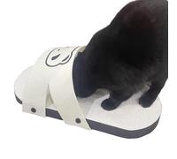 Table de chat - Prises de cachette pour chat | Les chaussures solides donnent au tableau des rayures pour chaton, Panda Panda mignon griffoir pour chaton petit, moyen et grand