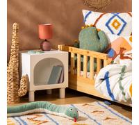 Table De Chevet 1 Niche En Pin - Tara Blanc TU