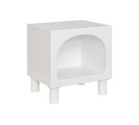 Table de chevet 1 niche Tara MDF Blanche - Atmosphera For Kids