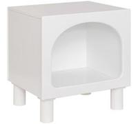 Atmosphera – Chevet Tara – 1 compartiment – Blanc – 42 x 40 x 32 cm