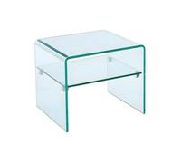 Table de chevet - 1 niche - Verre trempé - STILEOS