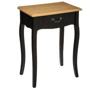 Table de chevet 1 tiroir ""Chrysta"" Atmosphera - Noir