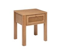 Atmosphera - Table de chevet 1 tiroir en bois TIRIA - Marron - TIRIA Marron G