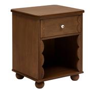 Table de Chevet 1 Tiroir "Mona" 56cm Marron