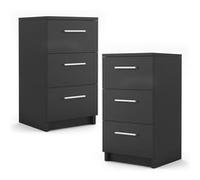 Table de chevet 28096 Noir G