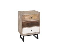 Atmosphera Table de chevet «Koval» manguier H73 cm