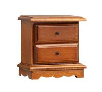 Table de chevet à l'échelle 1 à 12 échelles et accessoire de mode portable pour maison de poupée miniature et décoration de chambre à coucher