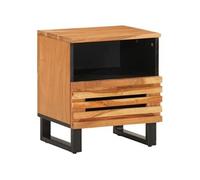 vidaXL Table de Chevet, Armoire de Lit avec Rangement, Table de Nuit, Meuble de Chambre à Coucher Maison Intérieur, Bois 377468 Or G