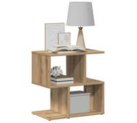 vidaXL Table de Chevet chêne Artisanal 50x30x51,5 cm Bois d'ingénierie, Table d'appoint, Armoire de lit, Table d'appoint pour Chambre, Table de Nuit
