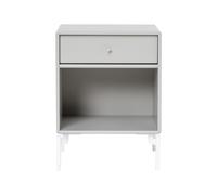 Montana Table de chevet Dream nordic 09 avec tiroir pieds blancs