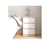2x Bois de Pin Solide Tables de Chevet 40x29,5x64 cm Tables de Nuit vidaXL