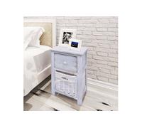 Table de chevet Bois Blanc