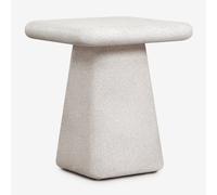 Table de chevet carrée 45x45 cm en ciment Maelis