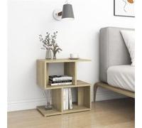 Table de chevet chêne sonoma 50x30x51,5 cm bois d ingénierie ch G