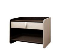 Table de chevet d'appoint en bois avec 2 tiroirs, table de nuit moderne pour chambre à coucher, salon, décoration d'intérieur, table d'appoint fonctionnelle