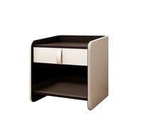 Table de chevet d'appoint en bois avec 2 tiroirs, table de nuit moderne pour chambre à coucher, salon, décoration d'intérieur, table d'appoint fonctionnelle