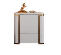 Table de chevet de luxe pour chambre à coucher, armoires de rangement modernes blanches, tiroirs de rangement, table d'extrémité, table de nuit pour chambre à coucher