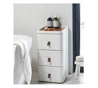 Table de chevet de style japonais avec petit tiroir, table de nuit blanche pour chambre à coucher, armoire de rangement simple avec 3 ou 4 tiroirs, mini organisateur de rangement pour la maison et la