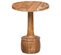 Table De Chevet Décorative Marrakesch En Bois Massif Mangoholz 35 cm Boho