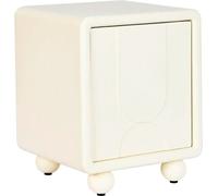 Table de chevet DKD Home Decor blanc bois MDF 45 x 40 x 55 cm