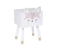 Atmosphera – Chevet enfant Renard – Blanc H53 cm