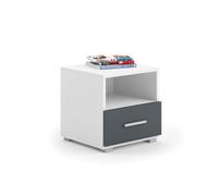 Table de Chevet Emi tiroir gris