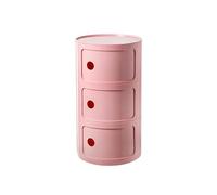 Table de Chevet empilable Moderne avec tiroir de Rangement Rose idéal pour la Table d’extrémité d’Angle du Salon BOffice avec Table de Chevet à 3 Niveaux Peu encombrante