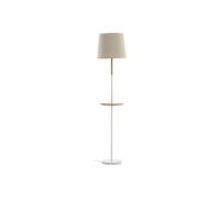 Lampadaire Avec Plateau "Hattman" 165cm Beige