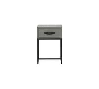 Table de chevet en bois gris Morris
