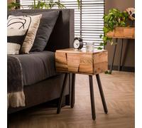 Table de chevet en bois massif DINO