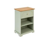 Atmosphera - Table de chevet en bois MOHEA - Vert - MOHEA