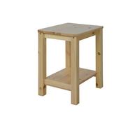 Table de chevet en bois nature