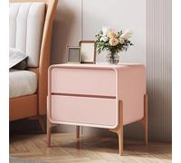 Table de chevet en bois - Petite table de chevet peu encombrante avec grande capacité de rangement et poignée rainurée pratique