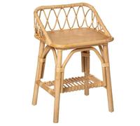 Table de chevet enfant rotin H56cm - Atmosphera createur d'interieur