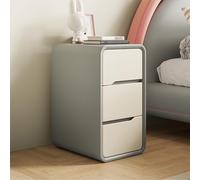 Table de chevet étroite à 3 tiroirs - Petite table de chevet moderne pour chambre à coucher