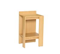 Table de chevet Hubsch Interior Merge Beige 42x37x70 cm