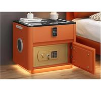 Table de chevet intelligente avec statistiques de charge cachées SafeLight Bluetooth haut-parleur pour chambre à coucher pour un confort ultime et nizat