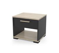 Demeyere Commode de Nuit-1 Tiroir-Izzy-Fabriqué en France-Garantie 2 Ans, Bois, L 43,2 x P 36,2 x H 37,2 cm