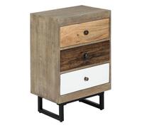 Table de chevet ""Koval"" manguier H73cm - Atmosphera Créateur d'intérieur