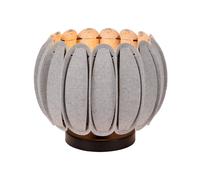 Table de Chevet Lampe Felt Gris Blendarm 19,5 CM Petit E27 chambre à coucher