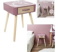 Table De Chevet Madame Princesse M1 Rose G