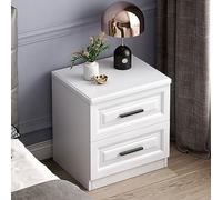 Table de chevet moderne, table de nuit nordique, table d'appoint de rangement multifonctionnelle, assemblage facile pour le salon, la chambre, le couloir et les petits espaces, B 40 x 40 x 49 cm