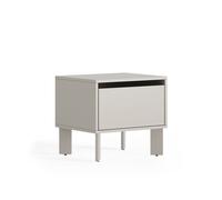 Table de chevet Monti 48.2x44cm avec tiroir lot de 2 Cachemire Vicco 62738