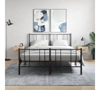 Table de Chevet Murale Armoire de Nuit Rangement Bois d’Ingénierie vidaXL