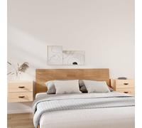 Table de Chevet Murale Gris 50x36x40 cm Table de Nuit Armoire de Lit vidaXL