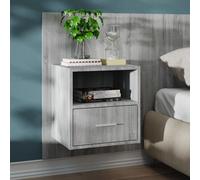 Table de chevet murale Sonoma gris
