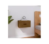 2x Tables de Chevet Murales Blanc 40x29,5x22 cm Tables de Nuit Armoires vidaXL