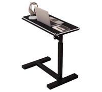 Table de chevet réglable en forme de C pour canapé/lit, table de chevet portable pour personnes âgées, table d'appoint polyvalente, chariot de chevet pratique, design peu encombrant