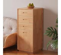 Table de chevet robuste en bois massif avec coffre-fort intelligent, bureau d'appoint multifonction avec tiroirs pour chambre à coucher, salon, bureau